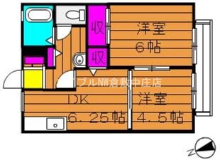 サンタウンコーラル　Ｃ棟の物件間取画像